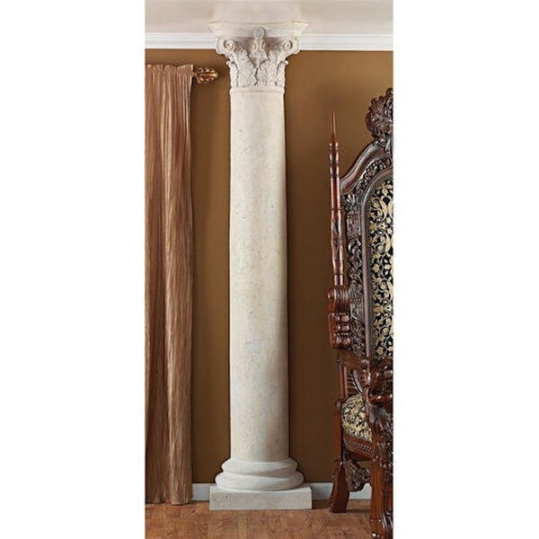 Greek Half Corinthian Architectural Column Sculpture Decorative Display